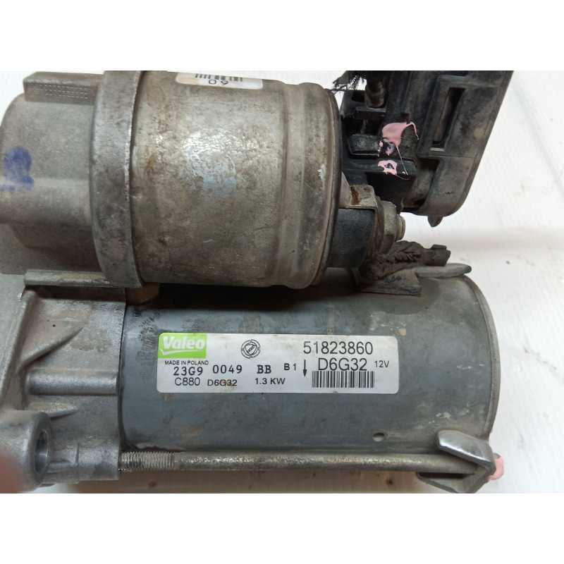 Recambio de motor arranque para fiat grande punto (199_) 1.3 d multijet referencia OEM IAM 51823860 199A2000 - Negro 2