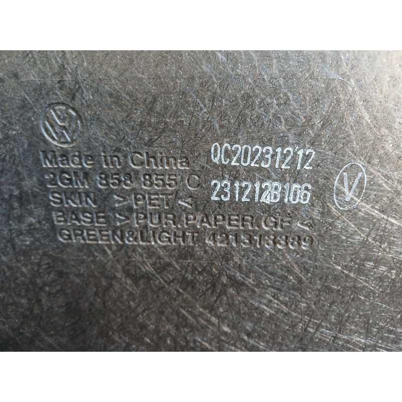 Recambio de bandeja piso maletero para volkswagen t-cross (c11, d31) 1.0 tsi referencia OEM IAM 2GM858855C - Negro 3
