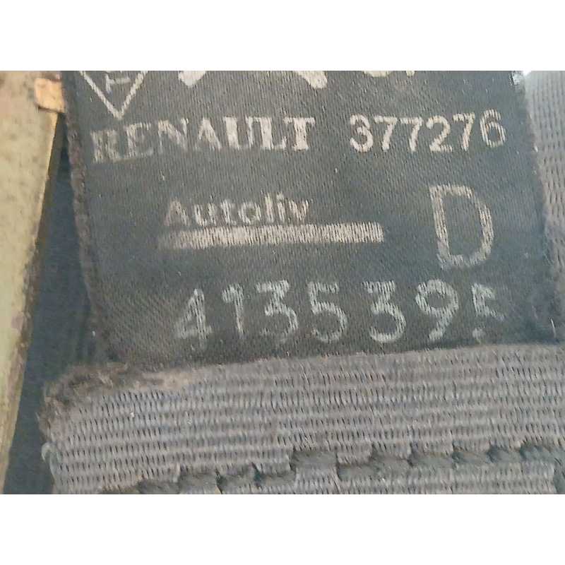 Recambio de cinturon seguridad delantero derecho para renault megane ii classic berlina 1.5 dci diesel referencia OEM IAM 413539 - Azul 2