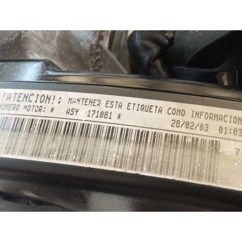 Recambio de motor completo para seat ibiza iii (6l1) 1.9 sdi referencia OEM IAM ASY - Blanco 2