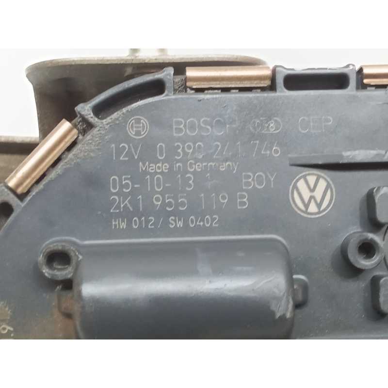 Recambio de motor limpia delantero para volkswagen touran (1t1, 1t2) 1.9 tdi referencia OEM IAM 2K1955119B 0390241746 - Gris 2