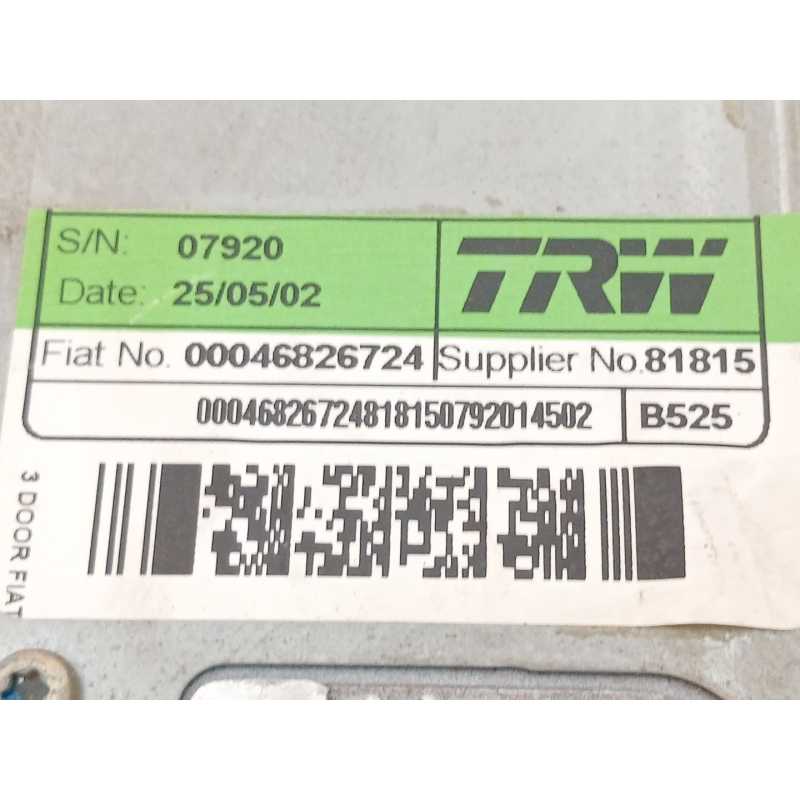 Recambio de columna direccion para fiat stilo (192_) 1.9 jtd (192_xe1a) referencia OEM IAM 00046826724 50730263 - Gris 2