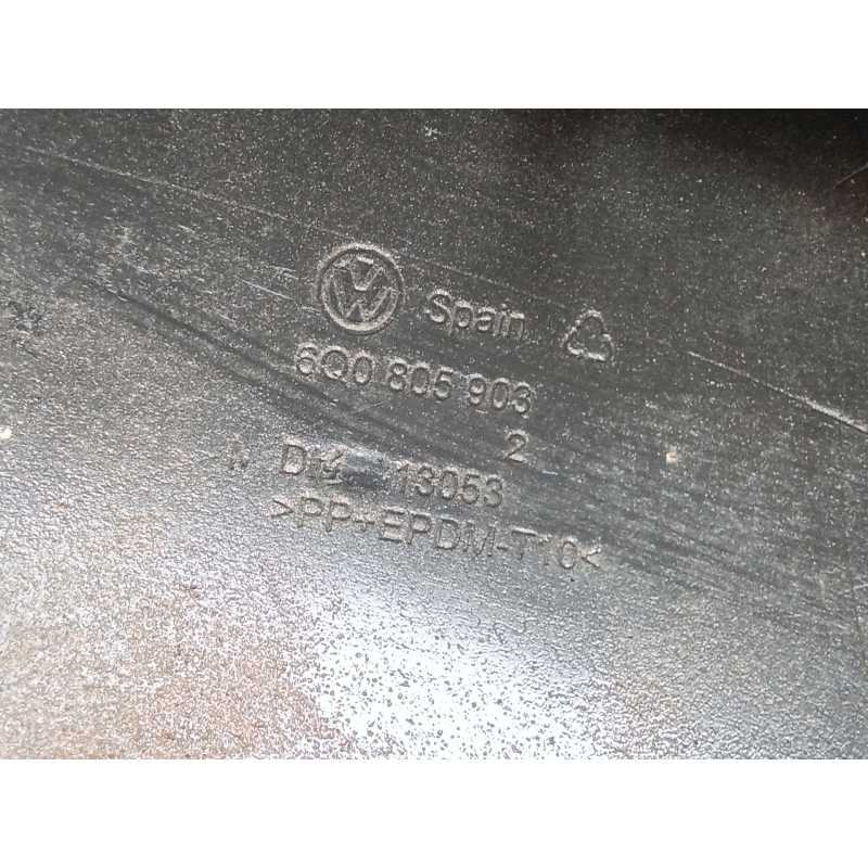 Recambio de paragolpes delantero para volkswagen polo iv (9n_, 9a_) 1.4 16v referencia OEM IAM 6Q0807221 - Blanco 2