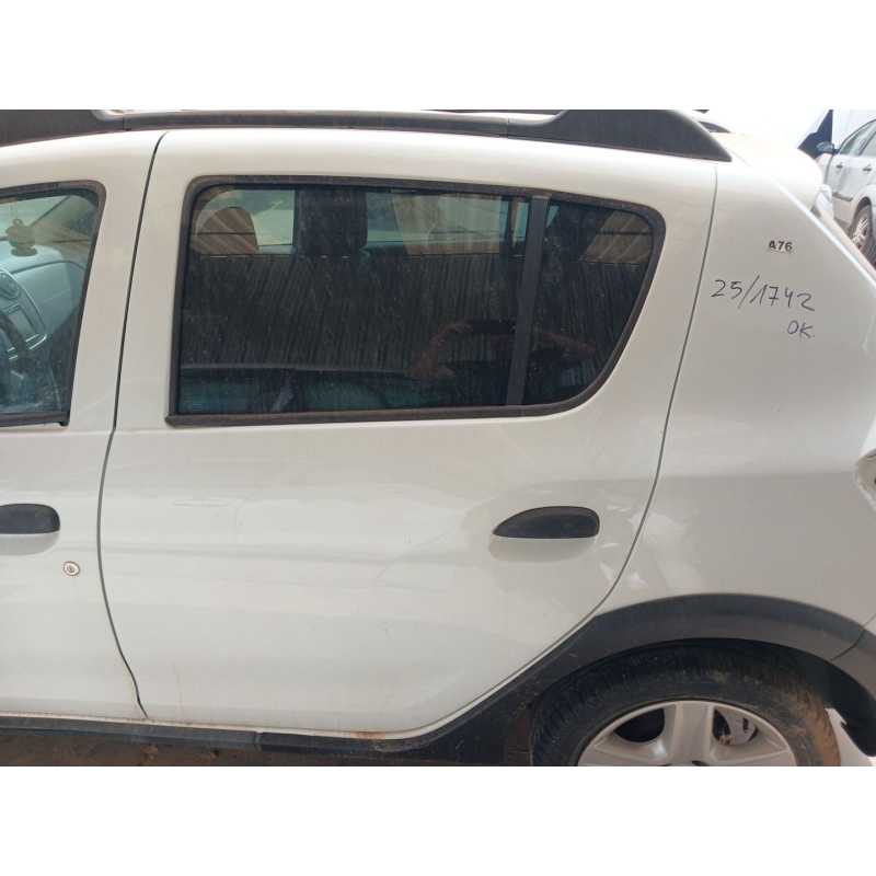 Recambio de puerta trasera izquierda para dacia sandero stepway referencia OEM IAM   
