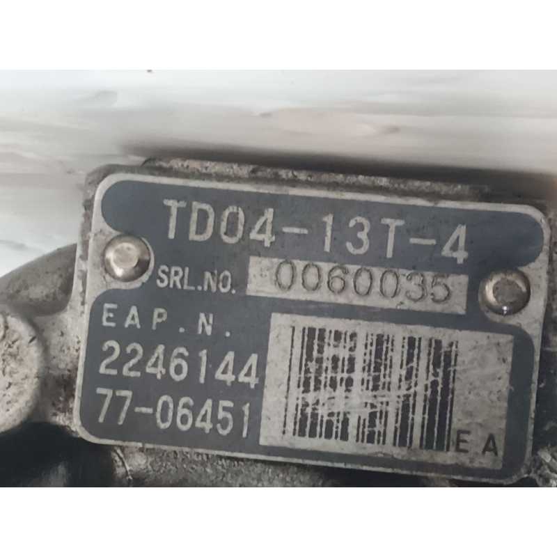 Recambio de turbocompresor para bmw serie 5 berlina (e39) 525tds referencia OEM IAM 2246144 TD0413T4 7706451 - Blanco 2