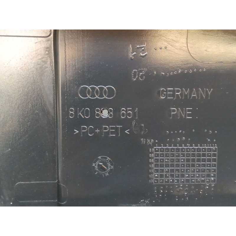 Recambio de rejilla delantera para audi a4 b8 (8k2) 2.0 tdi referencia OEM IAM 8K083651 - Gris 3