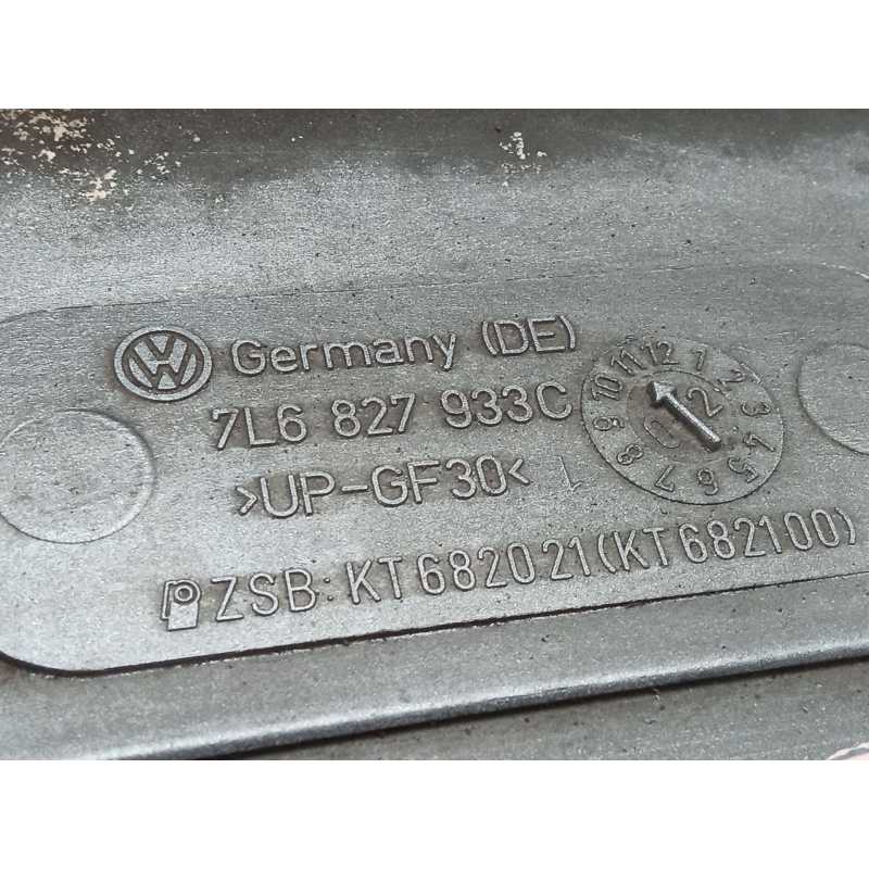 Recambio de aleron trasero para volkswagen touareg (7la) tdi v10 referencia OEM IAM 7L6827933C - Blanco 2
