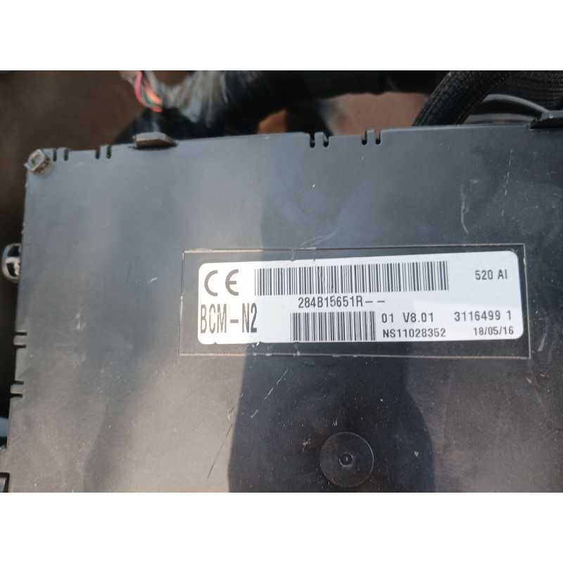 Recambio de centralita check control para renault kangoo emotion referencia OEM IAM 284B15651R - Blanco 2