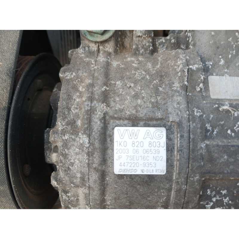 Recambio de compresor aire acondicionado para audi a3 (8p1) 2.0 tdi 16v referencia OEM IAM 1J0820803J - Negro 2