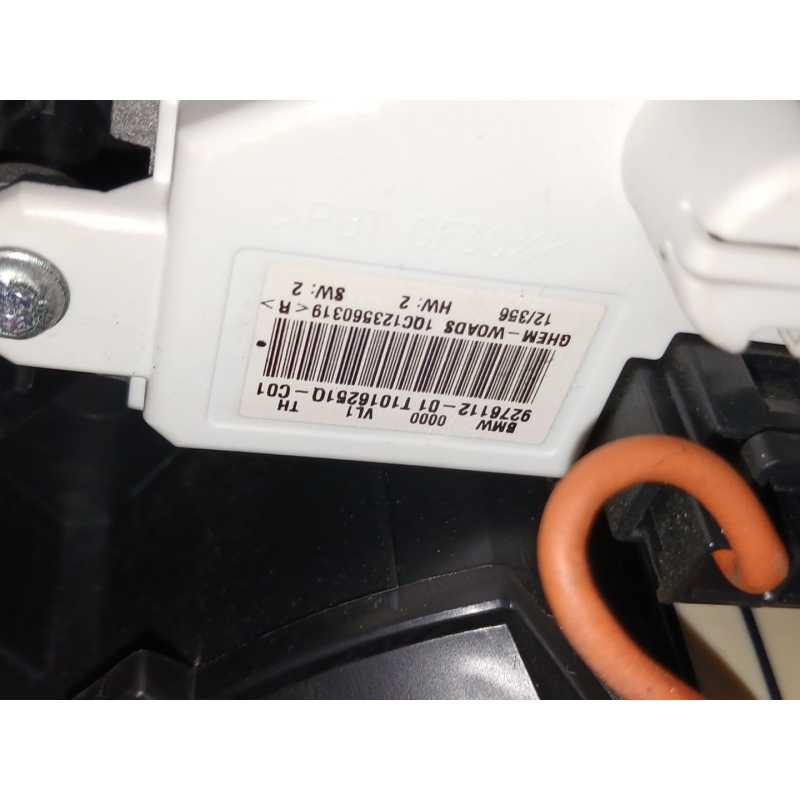Recambio de motor calefaccion para bmw 1 (f20) 114 d referencia OEM IAM - Gris 3