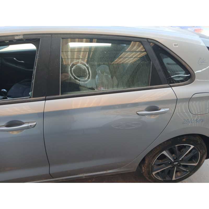 Recambio de puerta trasera izquierda para hyundai i30 (pde, pd, pden) 1.5 referencia OEM IAM - Gris 2