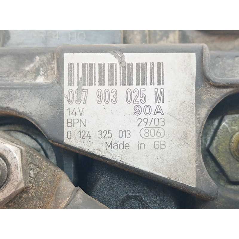 Recambio de alternador para seat leon (1m1) signo referencia OEM IAM 0124325013 037903025M - Negro 4