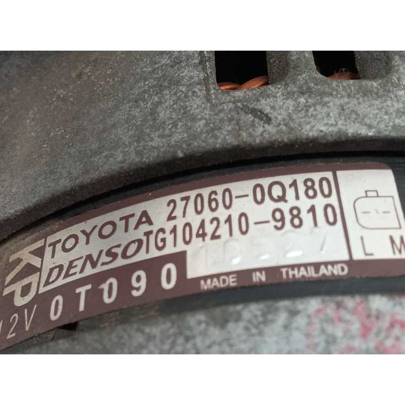 Recambio de alternador para citroën c1 ii (pa_, ps_) 1.0 vti 72 referencia OEM IAM 270600Q180 - Blanco 2