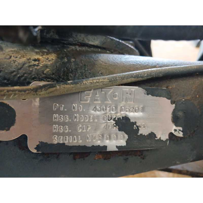 Recambio de puente trasero para nissan atleon 110 referencia OEM IAM 43010D6201 - Blanco 2
