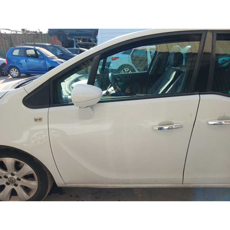Recambio de puerta delantera izquierda para opel meriva b monospace (s10) 1.7 cdti (75) referencia OEM IAM - Blanco 2