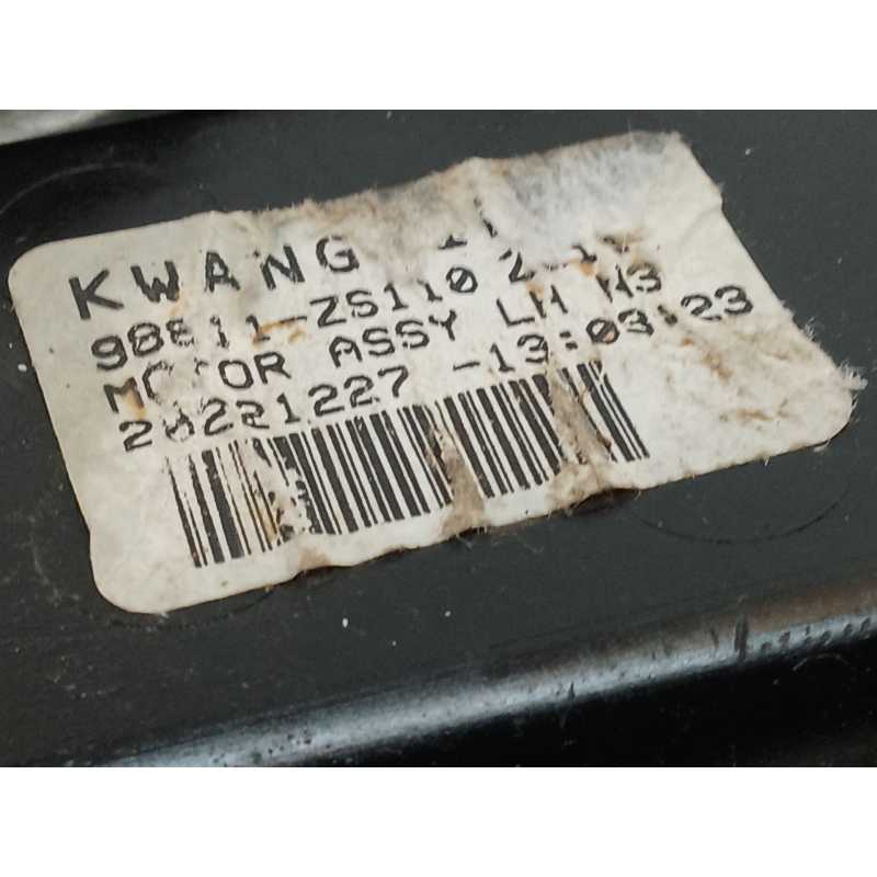 Recambio de elevalunas delantero izquierdo para mg zs luxury referencia OEM IAM 98811ZS110 - Blanco 2