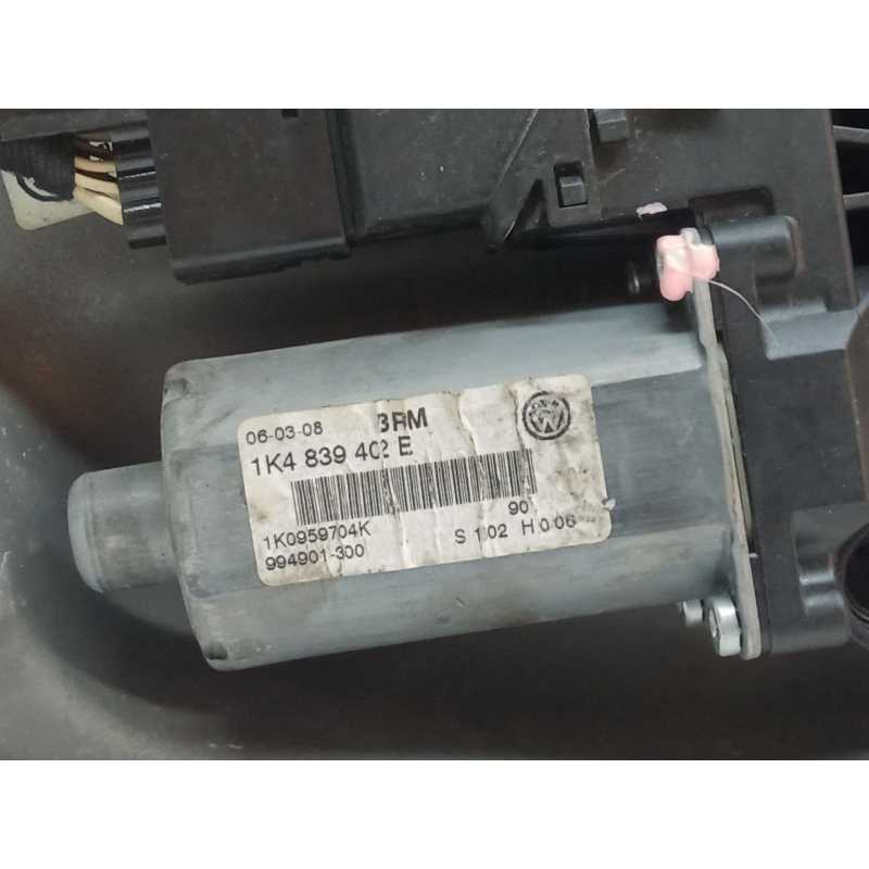 Recambio de elevalunas trasero derecho para volkswagen golf v (1k1) 1.9 tdi referencia OEM IAM 1K4839402E - Gris oscuro 2