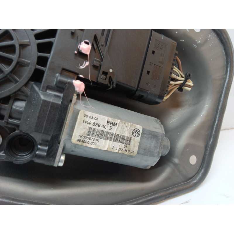 Recambio de elevalunas trasero izquierdo para volkswagen golf v (1k1) 1.9 tdi referencia OEM IAM 1K4839401E - Gris oscuro 2