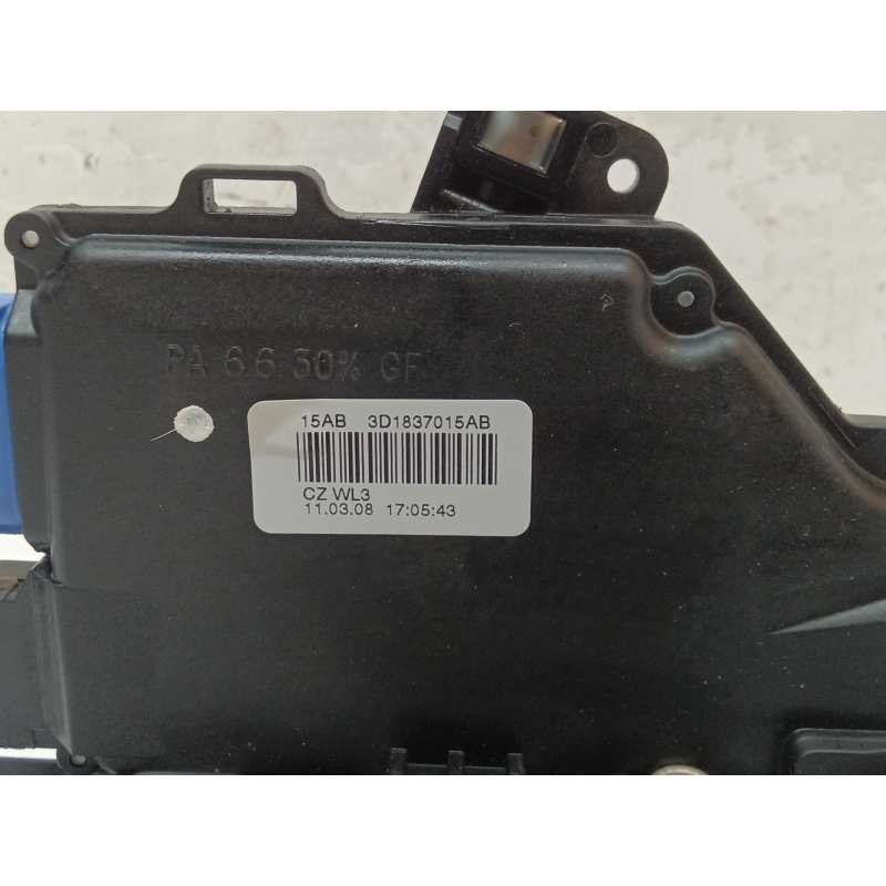 Recambio de cerradura puerta delantera izquierda para volkswagen golf v (1k1) 1.9 tdi referencia OEM IAM 3D1837015AB - Gris oscuro 2