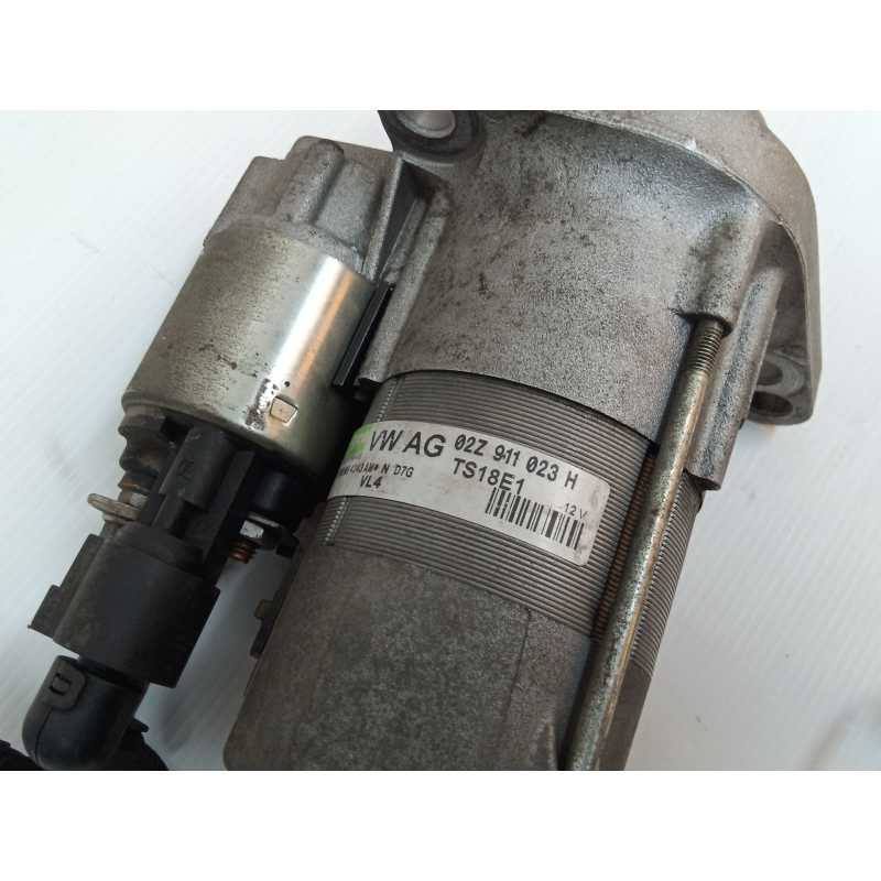 Recambio de motor arranque para volkswagen golf v (1k1) 1.9 tdi referencia OEM IAM 02Z911023H - Gris oscuro 2