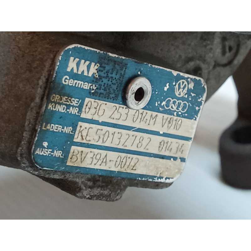 Recambio de turbocompresor para volkswagen golf v (1k1) 1.9 tdi referencia OEM IAM KC50137782 03G253014M BLS - Gris oscuro 2