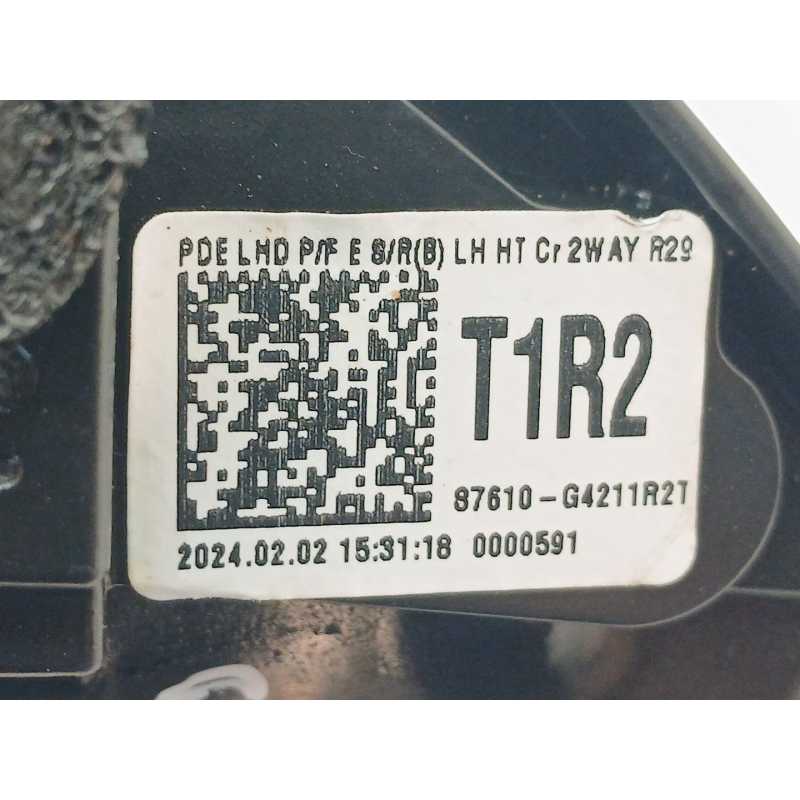 Recambio de retrovisor izquierdo para hyundai i30 (pde, pd, pden) 1.5 referencia OEM IAM 87610G4211R21 - Gris 2