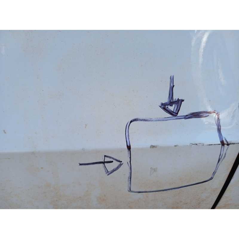 Recambio de puerta trasera derecha para skoda fabia iv (pj3) 1.0 mpi referencia OEM IAM - Blanco 3