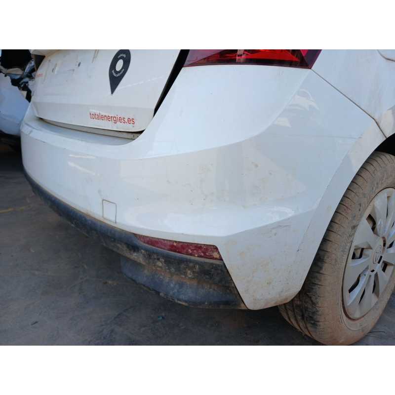 Recambio de paragolpes trasero para skoda fabia iv (pj3) 1.0 mpi referencia OEM IAM - Blanco 4