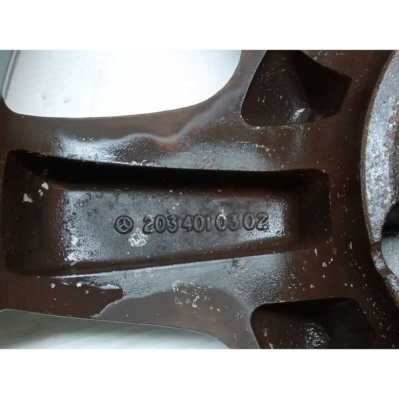 Recambio de llanta para mercedes-benz clase c (w203) c 270 cdi (203.016) referencia OEM IAM 2034010302 - Gris 2