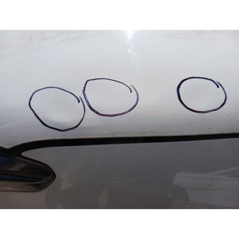 Recambio de capo para toyota yaris (_p21_, _pa1_, _ph1_) 1.5 hybrid (mxph11) referencia OEM IAM - Blanco 2