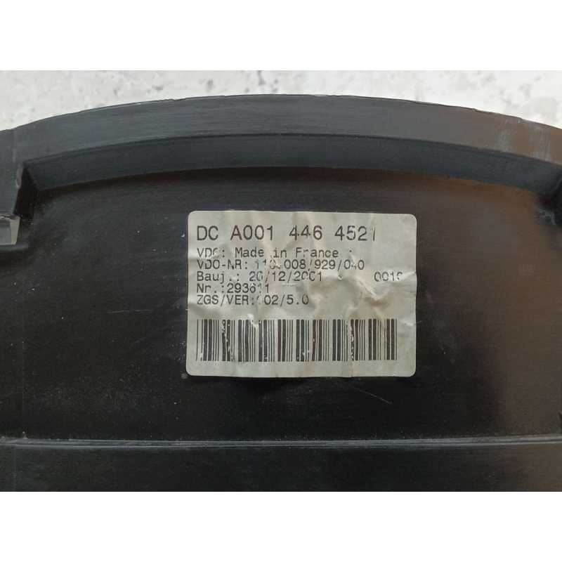 Recambio de cuadro instrumentos para mercedes-benz sprinter 02.00  caja cerrada, techo elevado 413 cdi (904.663) referencia OEM - Blanco 2
