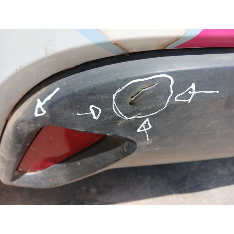 Recambio de paragolpes trasero para toyota yaris (_p21_, _pa1_, _ph1_) 1.5 hybrid (mxph11) referencia OEM IAM - Blanco 6