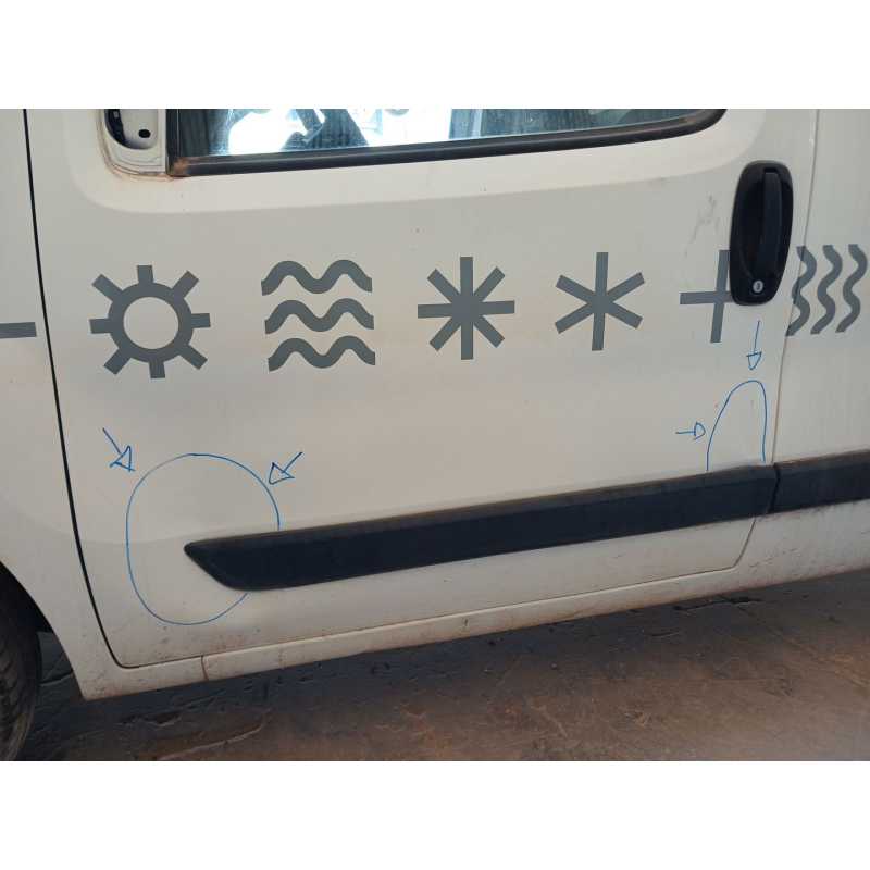 Recambio de puerta delantera izquierda para fiat fiorino furgoneta/monovolumen (225_) 1.3 d multijet (225cxg1a, 225axl1a, 225axg - Blanco 3
