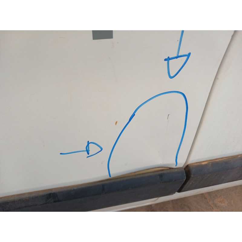 Recambio de puerta delantera izquierda para fiat fiorino furgoneta/monovolumen (225_) 1.3 d multijet (225cxg1a, 225axl1a, 225axg - Blanco 5