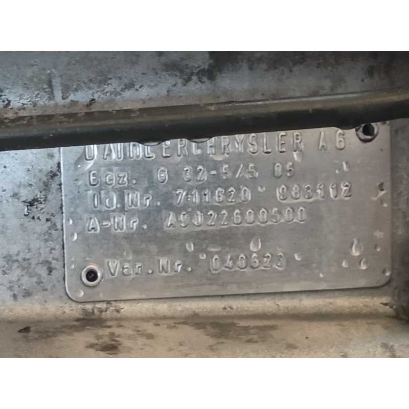 Recambio de caja cambios para mercedes-benz sprinter 02.00  caja cerrada, techo elevado 413 cdi (904.663) referencia OEM IAM A90 - Blanco 2