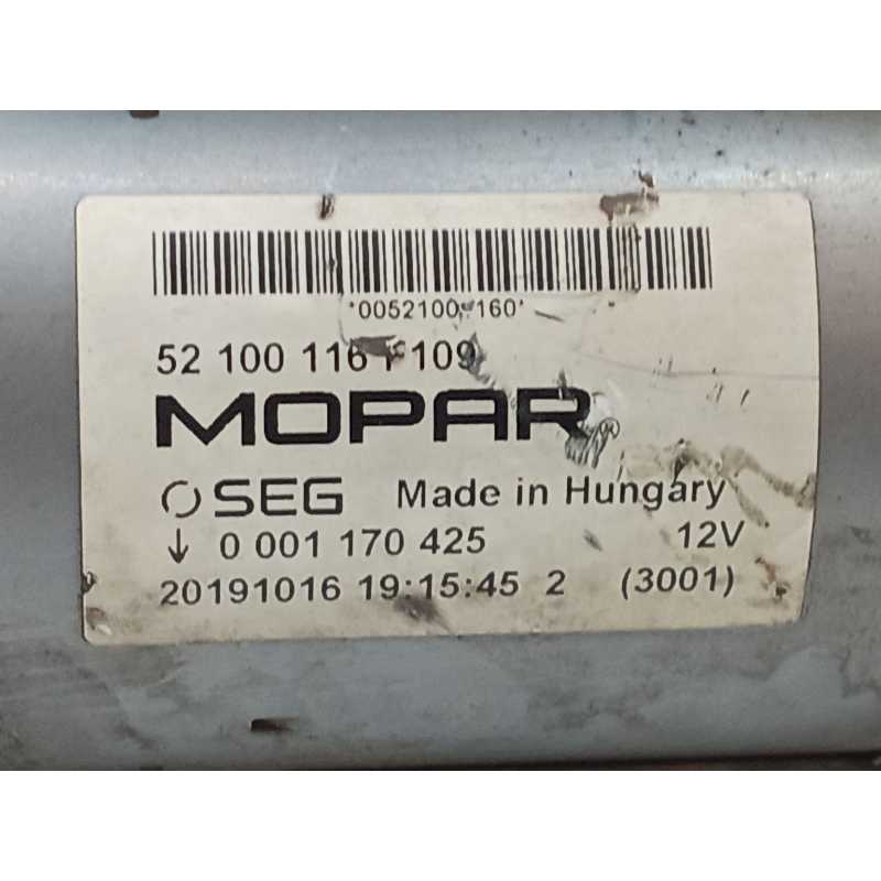 Recambio de motor arranque para fiat panda (319) pop referencia OEM IAM 521001161105 0052100160 - Blanco 2