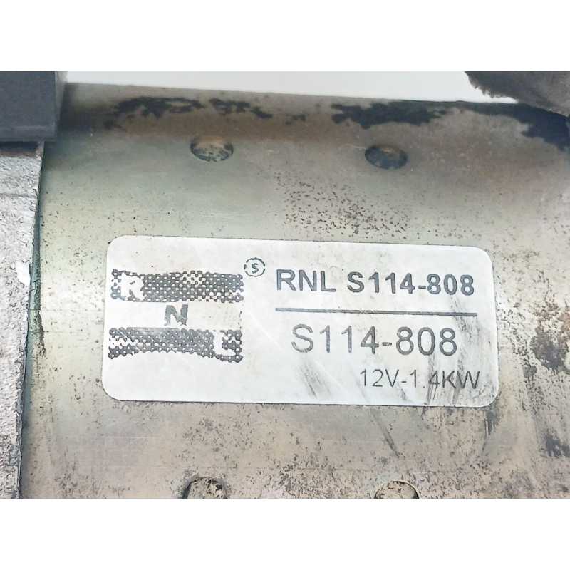 Recambio de motor arranque para opel astra f berlina cool dream referencia OEM IAM S114808 - Blanco 2