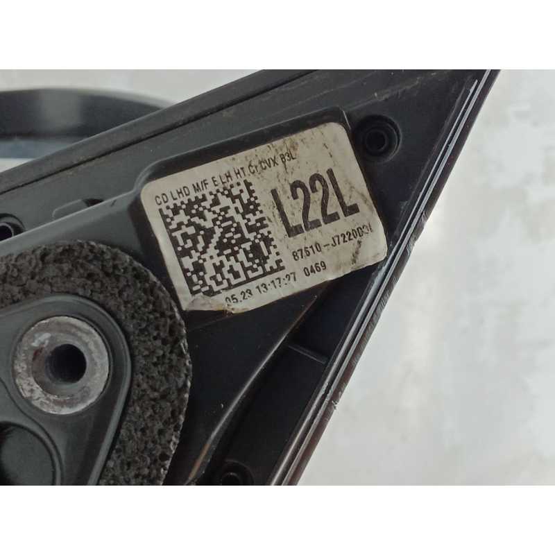 Recambio de retrovisor izquierdo para kia ceed tourer (cd) 1.0 t-gdi referencia OEM IAM 8761DJ722003L - Azul 2