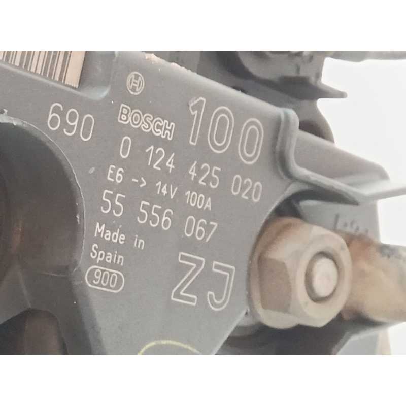 Recambio de alternador para opel astra h (a04) 1.6 (l48) referencia OEM IAM 0124425020 - Gris 2