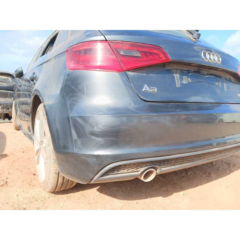Recambio de paragolpes trasero para audi a3 sportback (8va, 8vf) 1.6 tdi quattro referencia OEM IAM - Negro 2