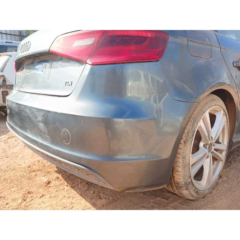 Recambio de paragolpes trasero para audi a3 sportback (8va, 8vf) 1.6 tdi quattro referencia OEM IAM - Negro 3