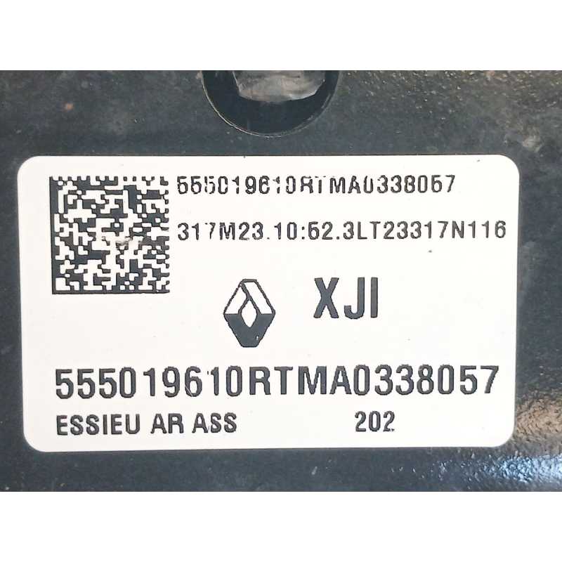 Recambio de puente trasero para dacia sandero iii 1.0 tce 90 referencia OEM IAM 555019610R - Negro 2