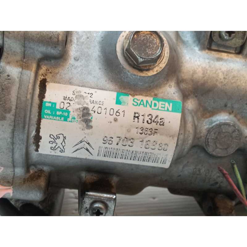 Recambio de compresor aire acondicionado para citroën c4 i (lc_) 1.6 hdi referencia OEM IAM 9670318880 1363F - Granate 2