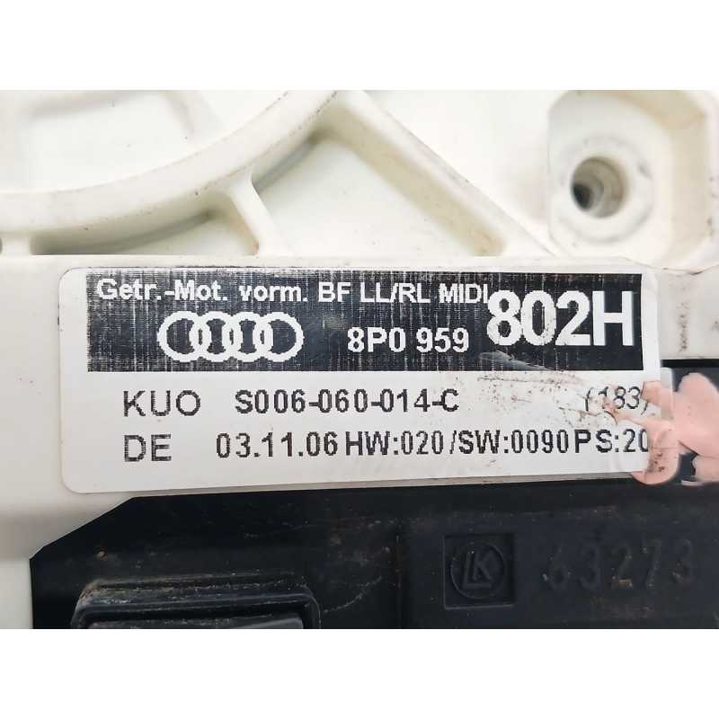 Recambio de elevalunas delantero derecho para audi a3 (8p) 1.9 tdi attraction referencia OEM IAM 8P0959802H - Negro 2