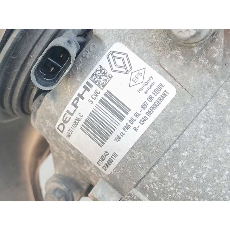Recambio de compresor aire acondicionado para nissan qashqai (j10) tekna referencia OEM IAM 8200600110 - Negro 2