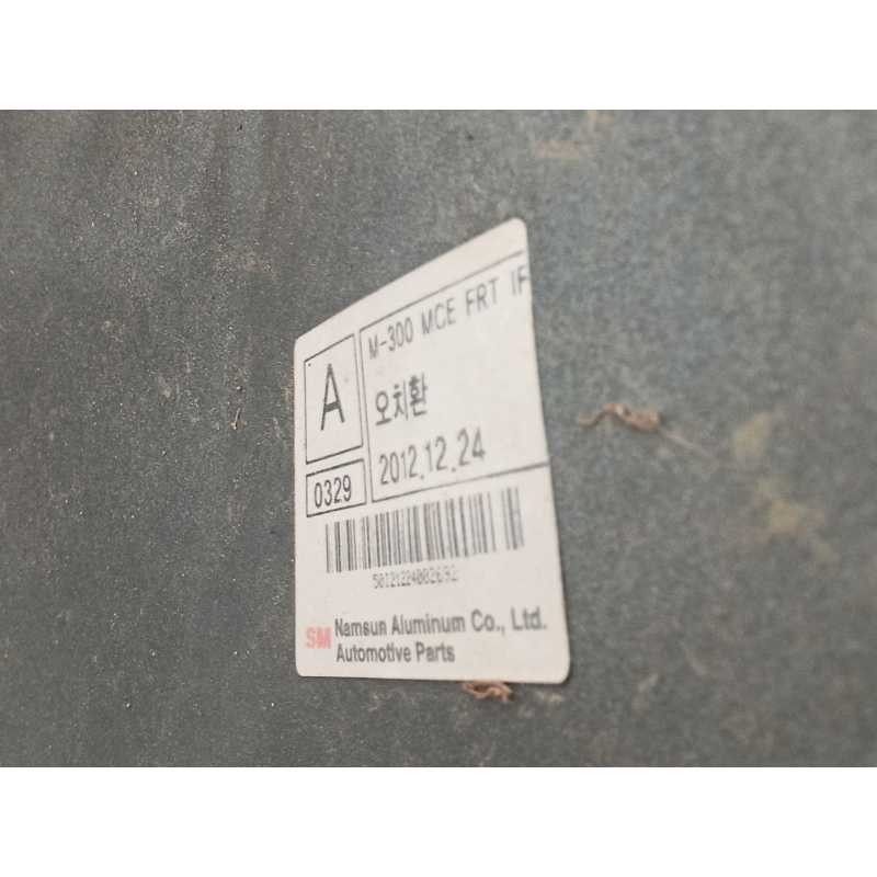 Recambio de paragolpes delantero para chevrolet spark (m300) 1.0 referencia OEM IAM 0329 - Blanco 2