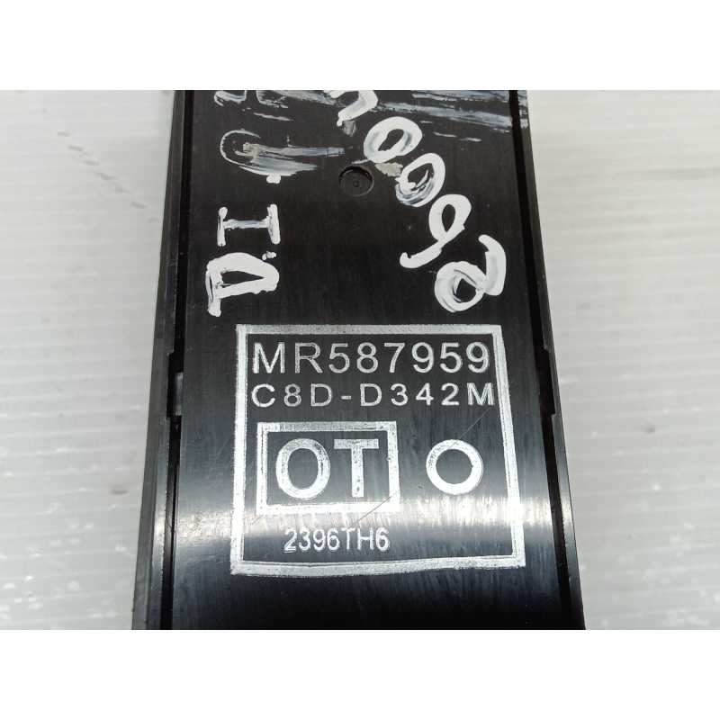Recambio de mando elevalunas delantero izquierdo para mitsubishi colt vi (z3_a, z2_a) 1.3 (z21a) referencia OEM IAM MR587959 - Plata 2