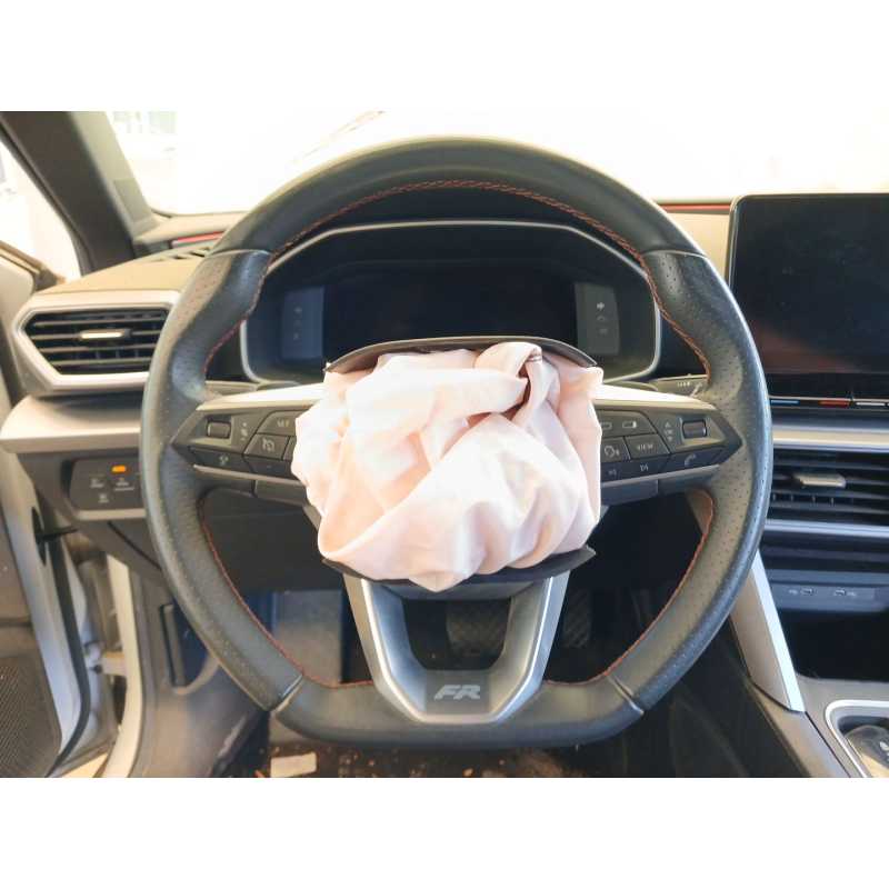 Recambio de volante para seat leon (kl1, klg) 1.5 etsi referencia OEM IAM - Blanco 2
