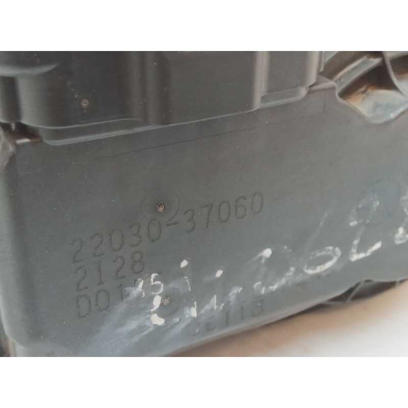 Recambio de caja mariposa para toyota auris hybrid active referencia OEM IAM 2203037060 - Negro 2