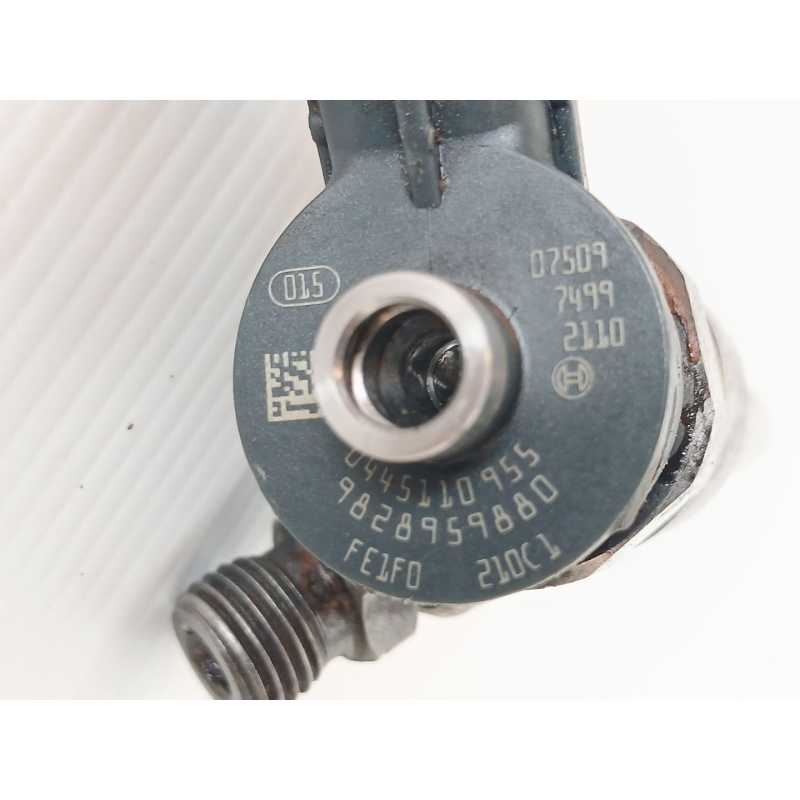 Recambio de inyector para peugeot 308 sw ii (lc_, lj_, lr_, lx_, l4_) 1.5 bluehdi 130 referencia OEM IAM 0445110955 9828959880 - Gris 2